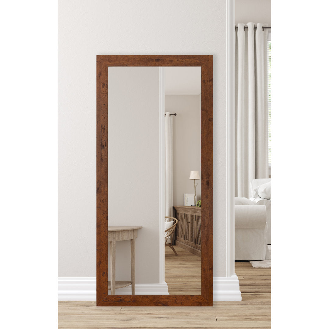 Lundeen Mirror Andover Mills™ Size: 70.5" H x 32" W Finish: Dark Walnut