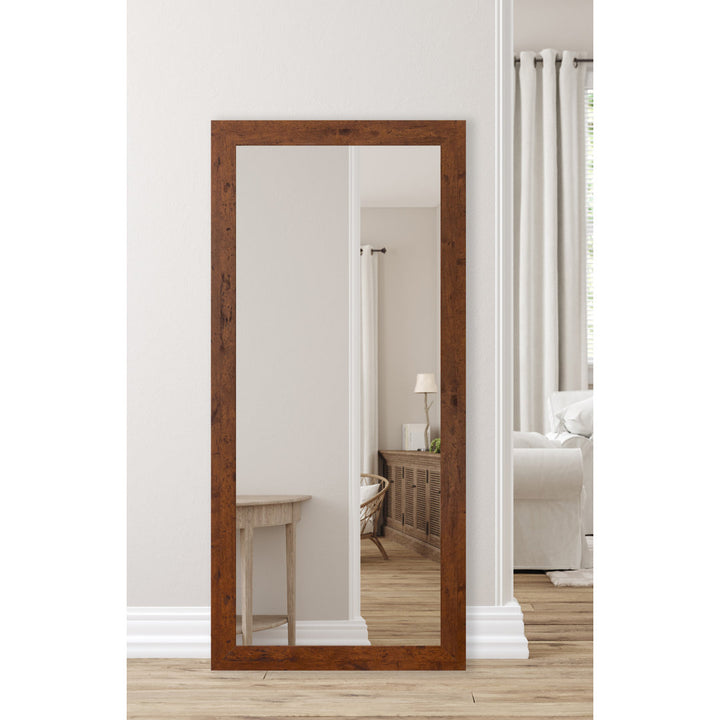 Lundeen Mirror Andover Mills™ Size: 70.5" H x 32" W Finish: Dark Walnut