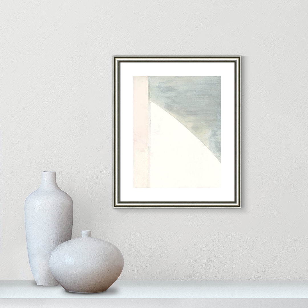 In Neutral I - Painting Print Joss & Main Size: 19" H x 16" W x 0.88" D Format: Silver Framed Paper