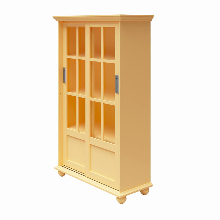 51" H x 31.75" W Standard Bookcase Andover Mills™ Color: Pale Yellow