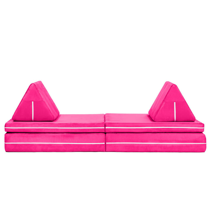 Marrero  Zipline Playscape - Imaginative Furniture Playset for Creative Kids Isabelle & Max™ Color: Fuchsia