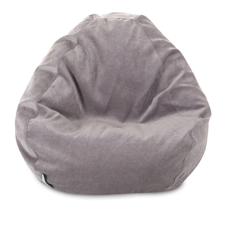 Velvet Bean Bag Chair & Lounger Ebern Designs Upholstery Color: Vintage Size: 23" H x 35" W x 35" D
