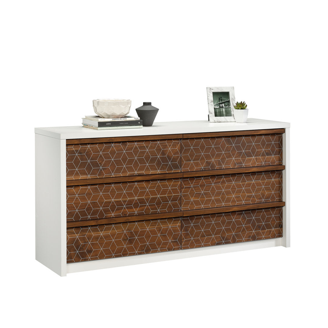 Holtzlander Double Dresser Union Rustic Color: Soft White