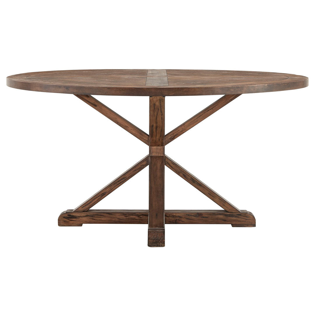Ashbaugh Pedestal Dining Table Greyleigh™ Color: Brown Size: 54" L x 54" W