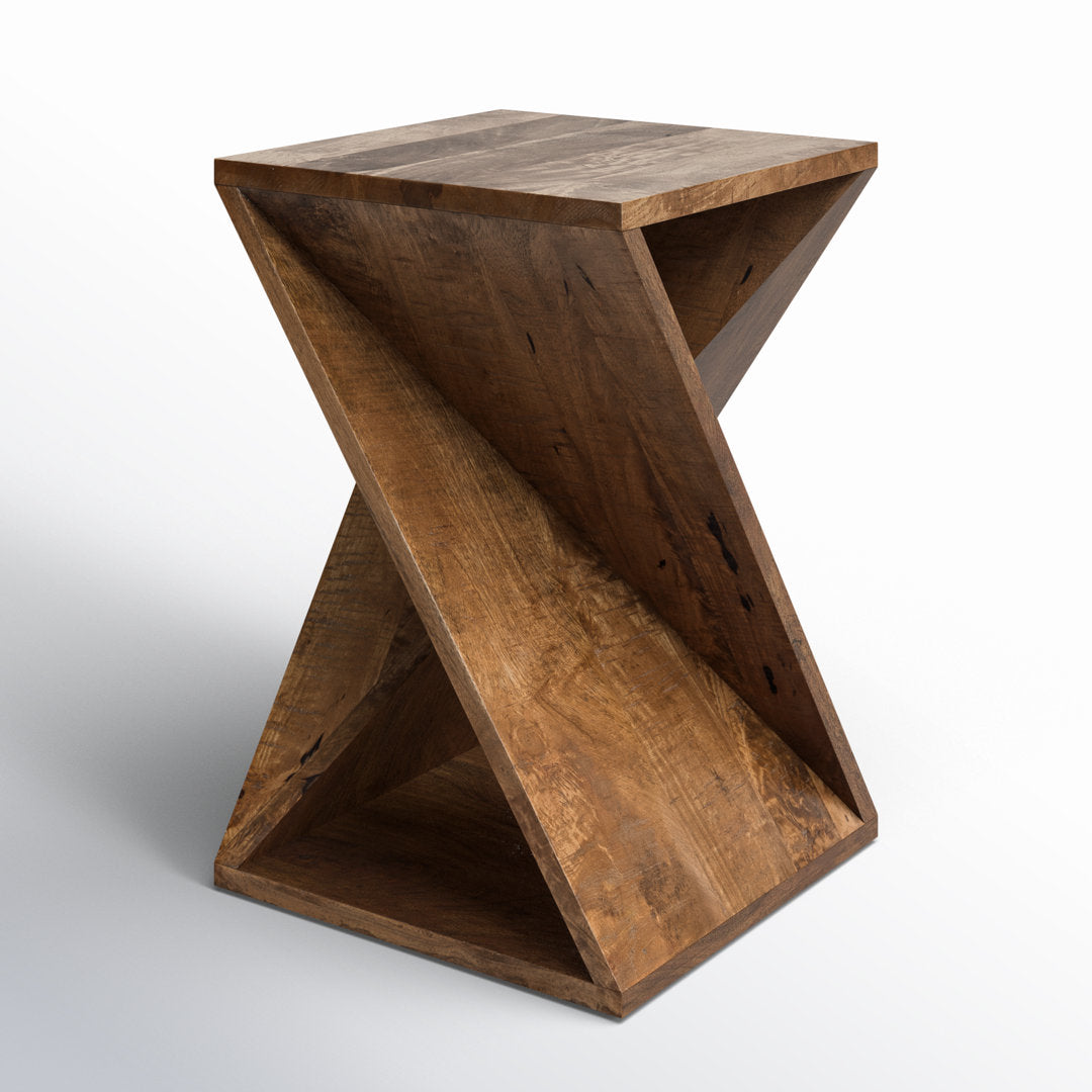 Rivera End Table Joss & Main Color: Amber