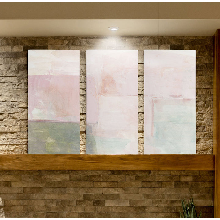 A Premium 'Morning Meditation II' Print Multi-Piece Image on Canvas Wrought Studio™ Size: 40" H x 60" W x 1.5" D