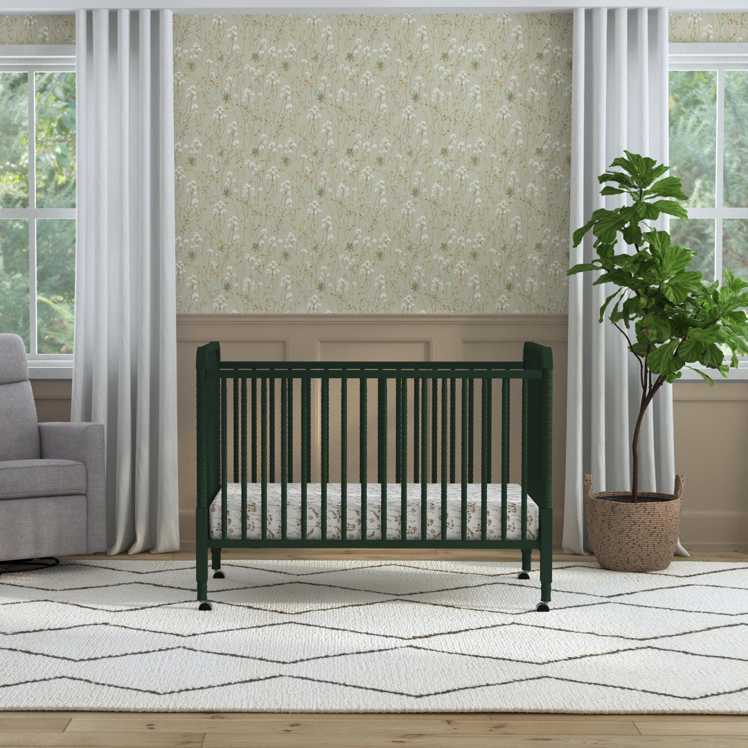 Jenny Lind 3-in-1 Convertible Crib daVinci Color: Forest Green