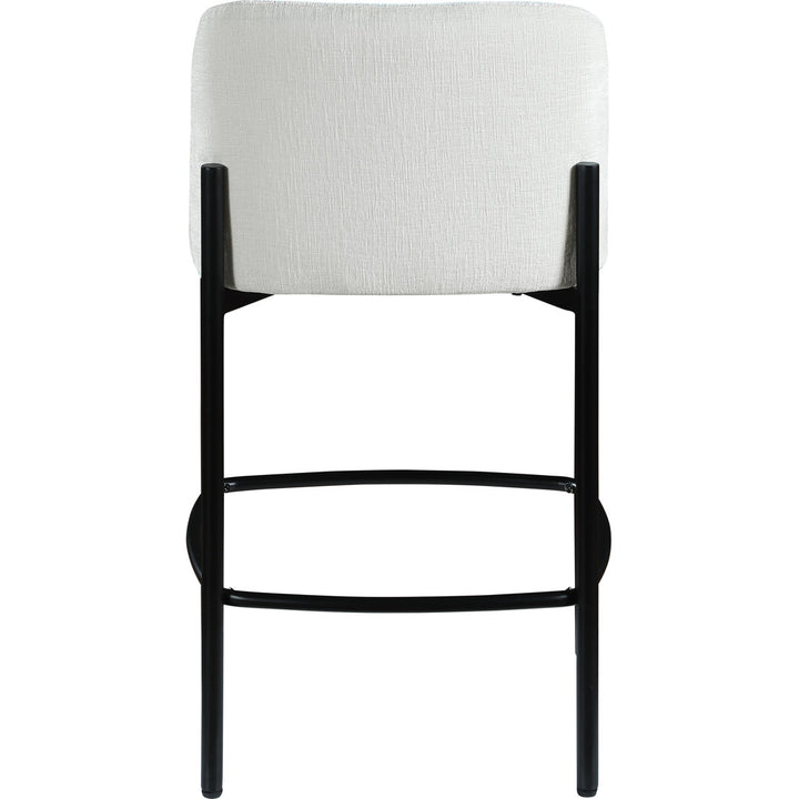 Brixen 26'' Counter Stool (Set of 2) Wade Logan® Upholstery: Cream Velvet
