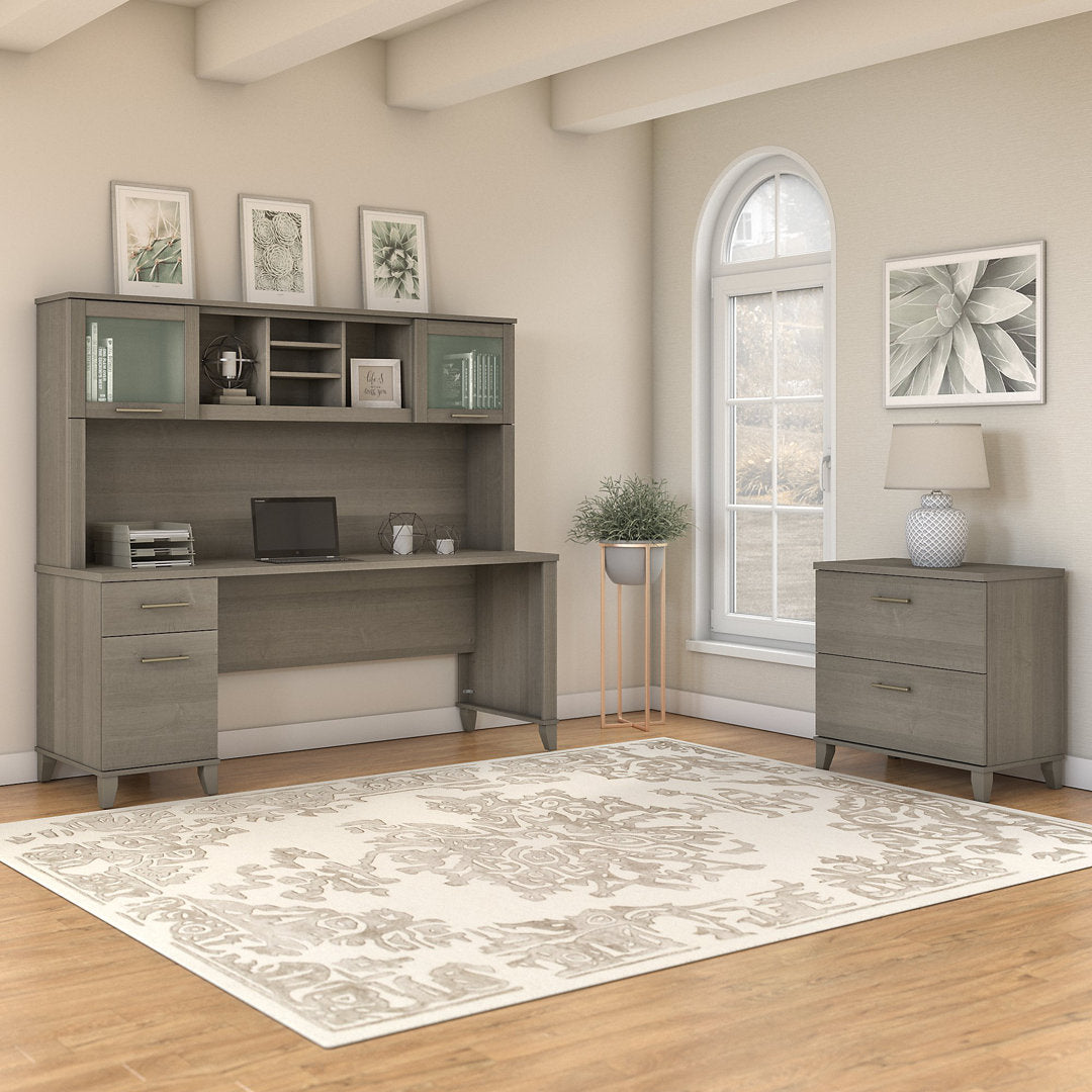 Magomed 2-Drawer Lateral Filing Cabinet Gracie Oaks Color: Ash Gray