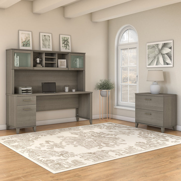 Magomed 2-Drawer Lateral Filing Cabinet Gracie Oaks Color: Ash Gray