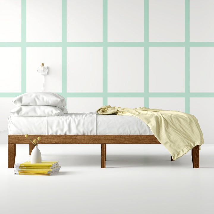 Jowita Wood Platform Bed Frame Wrought Studio™ Color: Brown Size: King