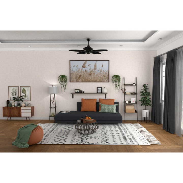 Mason Shag Tribal Whisper White Area Rug CosmoLiving by Cosmopolitan Rug Size: Rectangle 5' x 7'