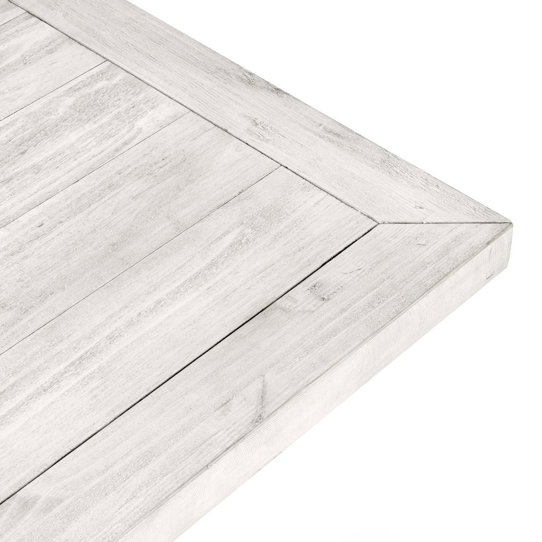 Kinston 94" Solid Wood Dining Table Birch Lane™ Color: Distressed Ivory
