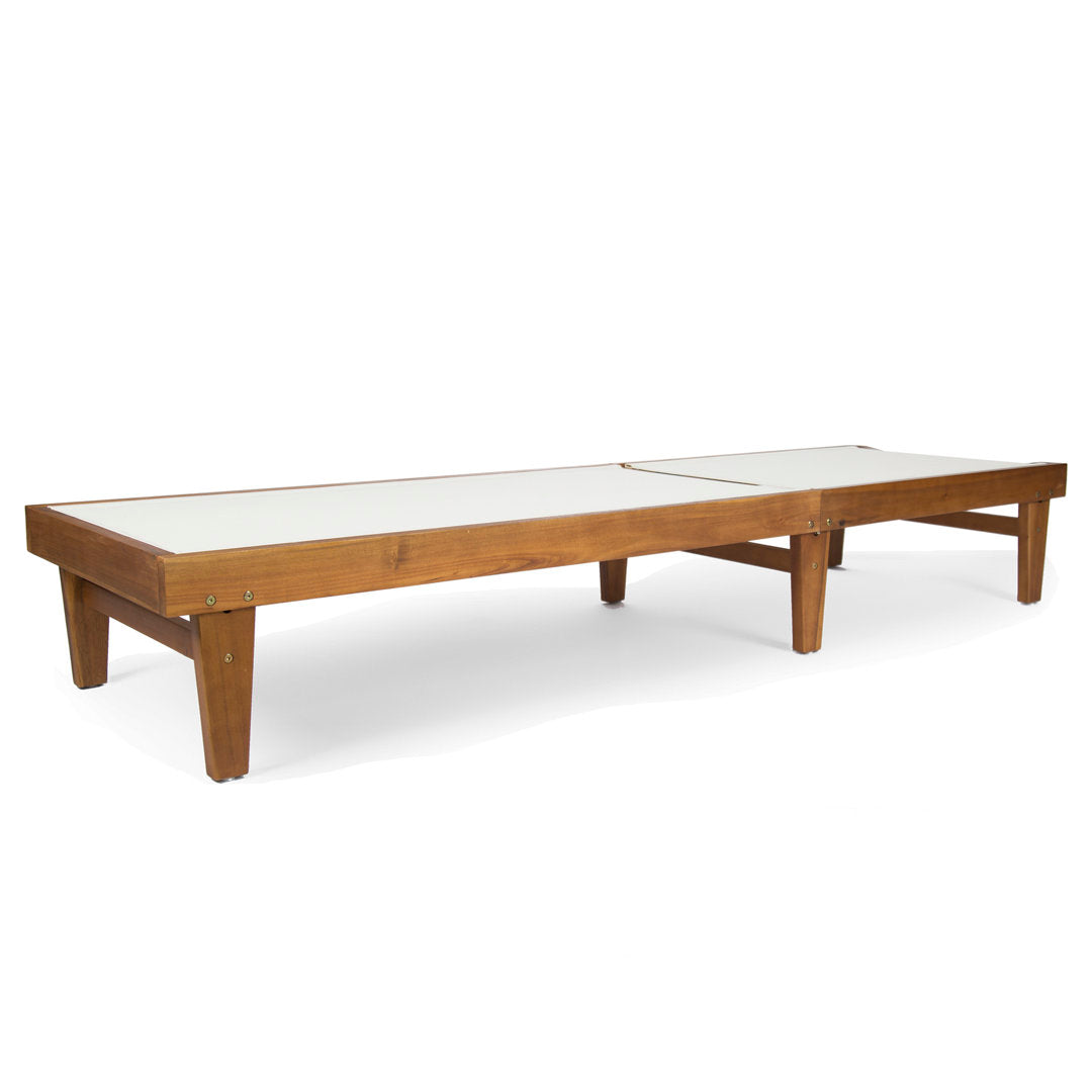 Scheiner 24'' Outdoor Acacia Chaise Lounge (Set of 2) Birch Lane™ Color: Teak