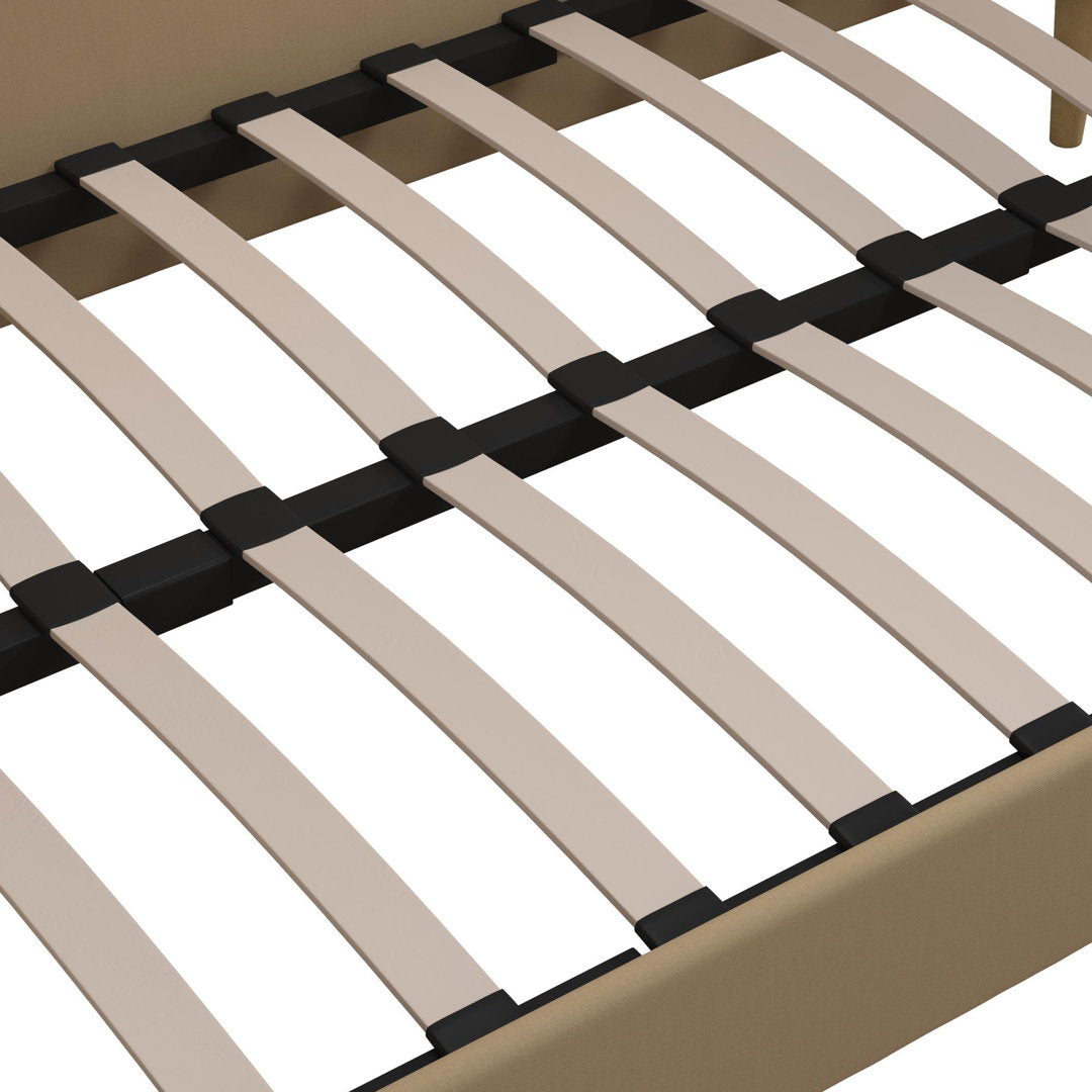 Chadlee Daybed Mercer41 Color: Tan Linen Size: Full