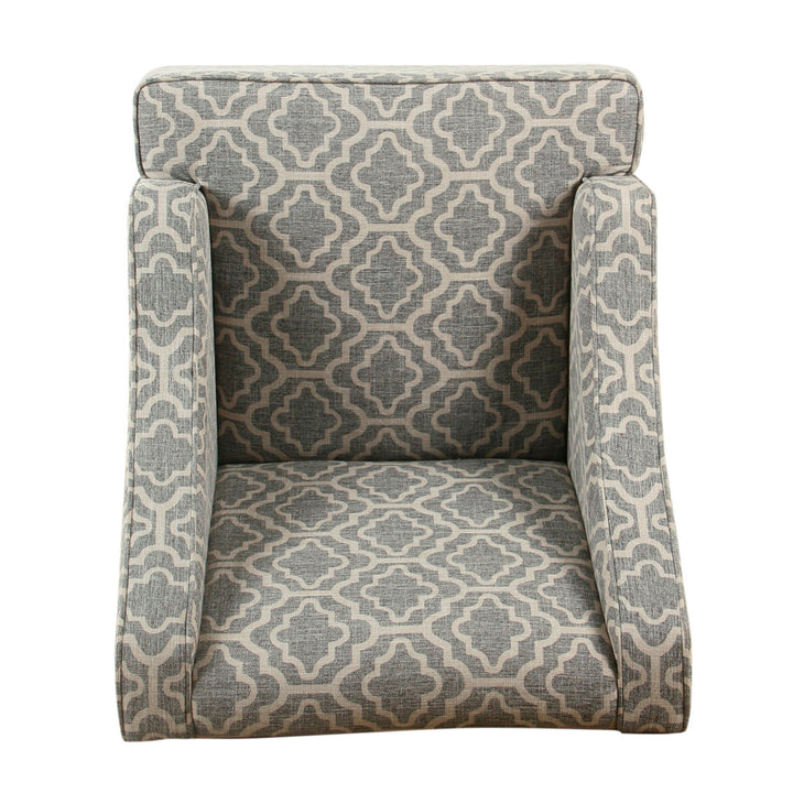 Adona Accent Chair Mistana™ Fabric: Ash Gray 100% Cotton