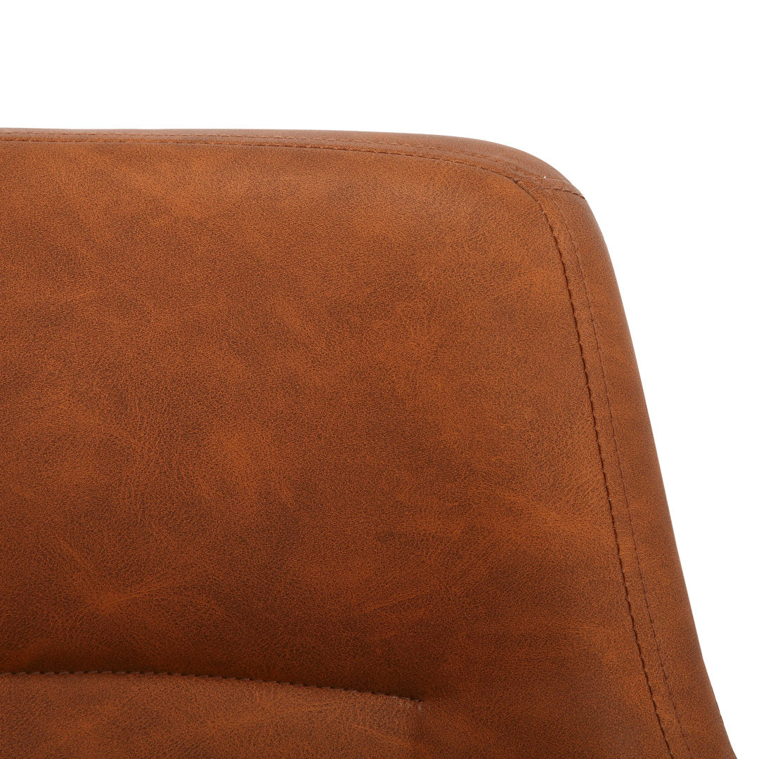 Cedeno Upholstered Dining Chair (Set of 2) Mercury Row® Upholstery Color: Camel