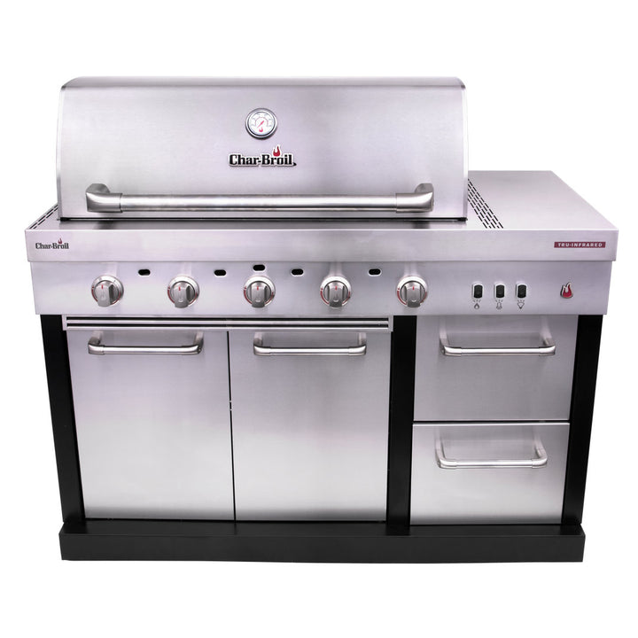 Charbroil Medallion Series Modular Outdoor Kitchen 5-Burner Infrared Gas Grill Charbroil