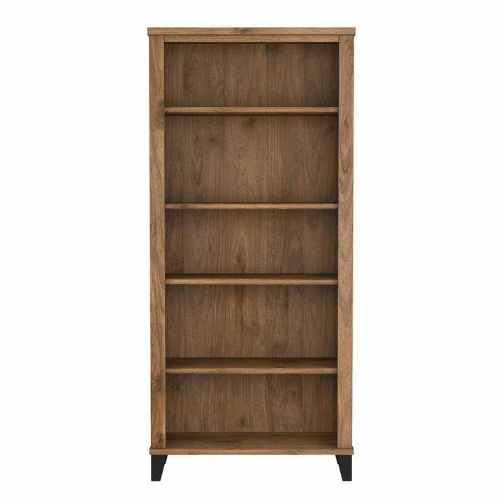 Magomed Bookcase Gracie Oaks Color: Fresh Walnut