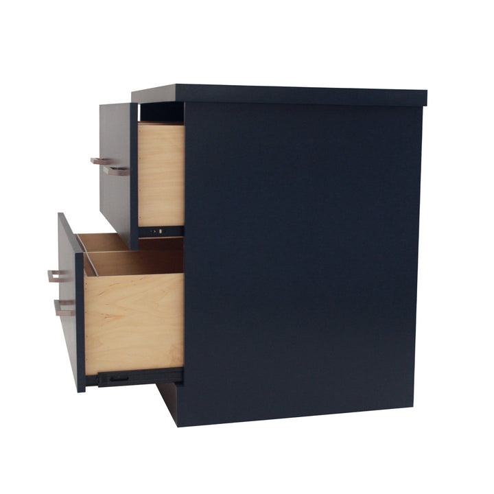 Socorro 2-Drawer Lateral Filling Cabinet Beachcrest Home™ Color: Red Oak/Gold