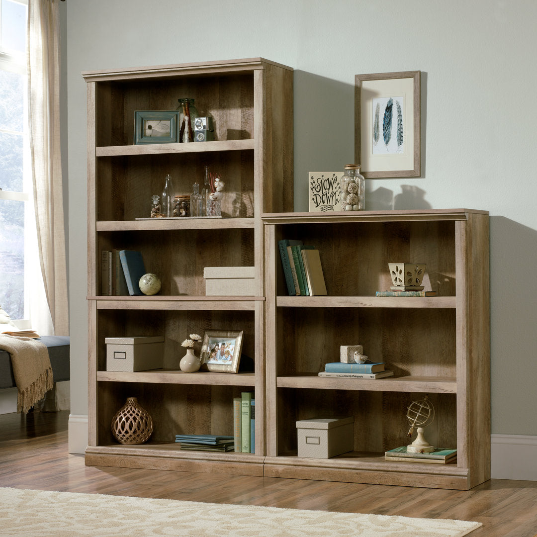 Alexsia 69.76" H x 35.28" W Standard Bookcase Lark Manor™ Color: Lintel Oak