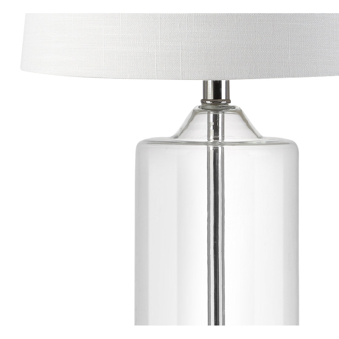 Coursey 25" Chrome Table Lamp Darby Home Co