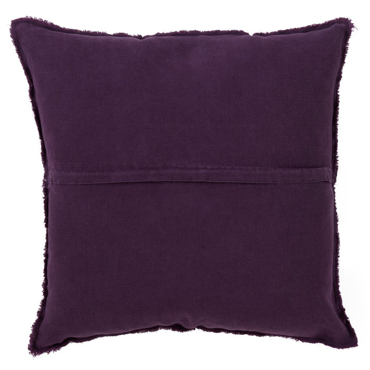 Filia Linen Throw Pillow Birch Lane™ Color: Purple