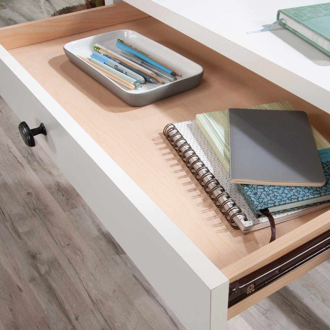 Willams Desk Laurel Foundry Modern Farmhouse® Color: Soft White