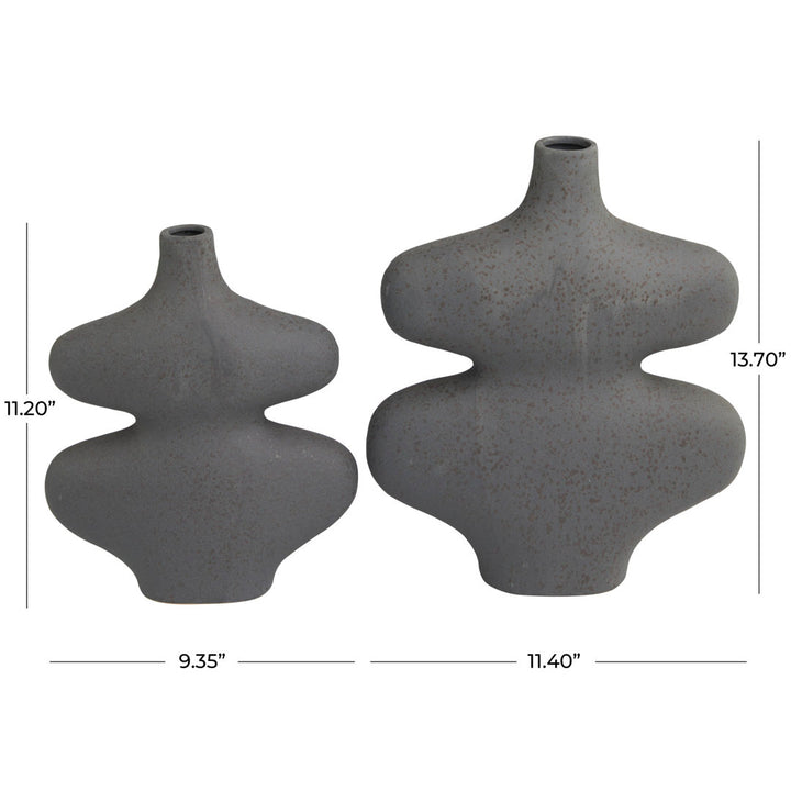 Incy 2 Piece Stoneware Table Vase Set Joss & Main