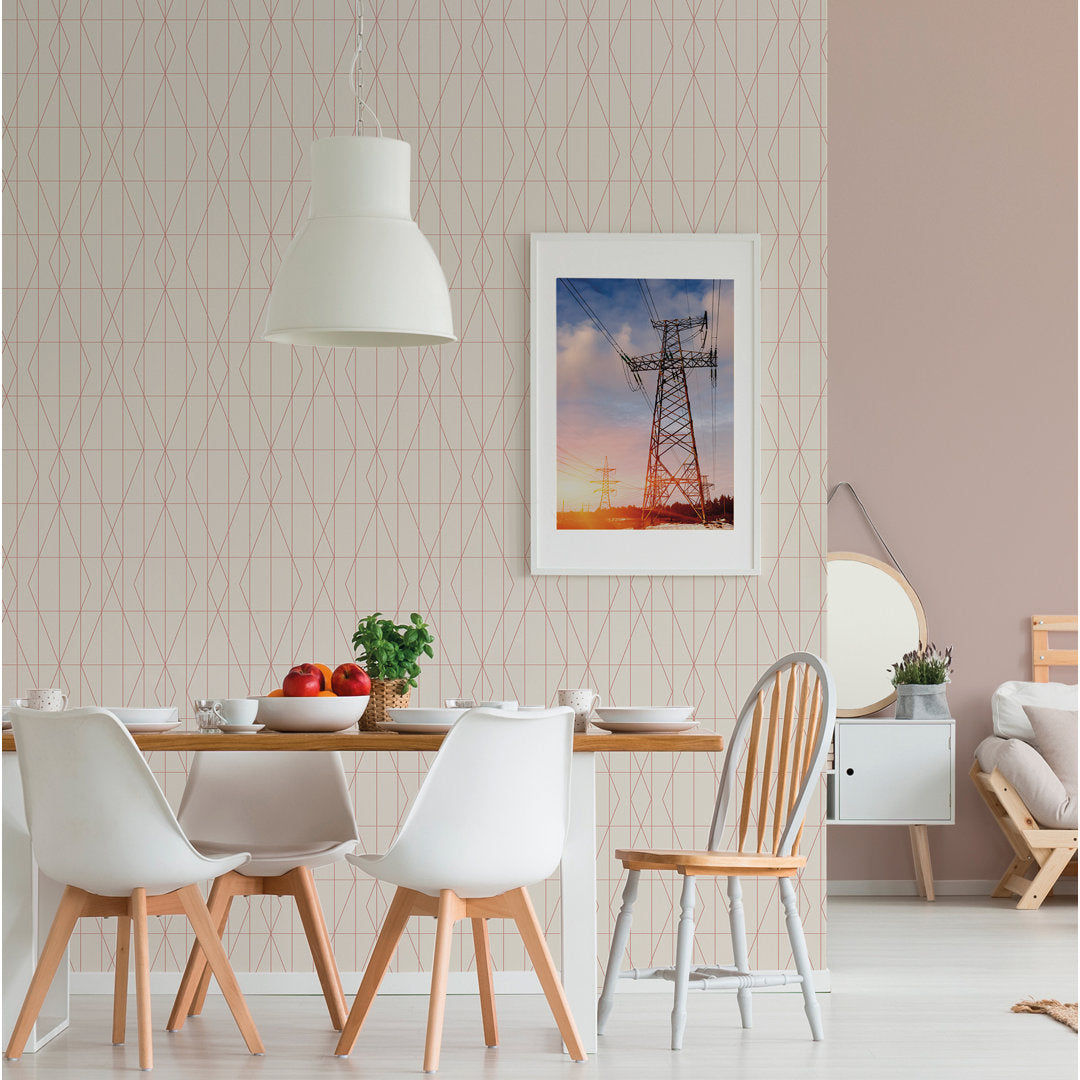 Bohan 33' L x 20.5' W Wallpaper Roll AllModern Color: Cream