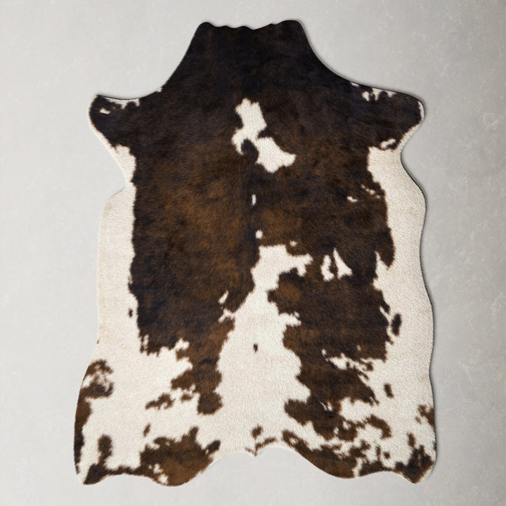 Epic Faux Cowhide Beige/Brown Area Rug AllModern Rug Size: Novelty 5' x 6'6"
