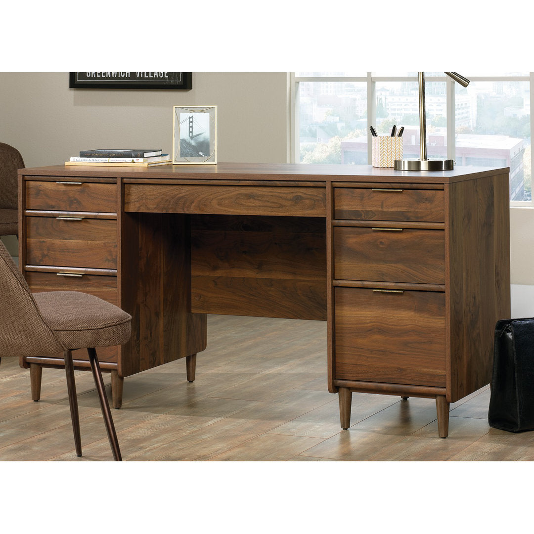 Ausherman Desk Millwood Pines Color: Grand Walnut