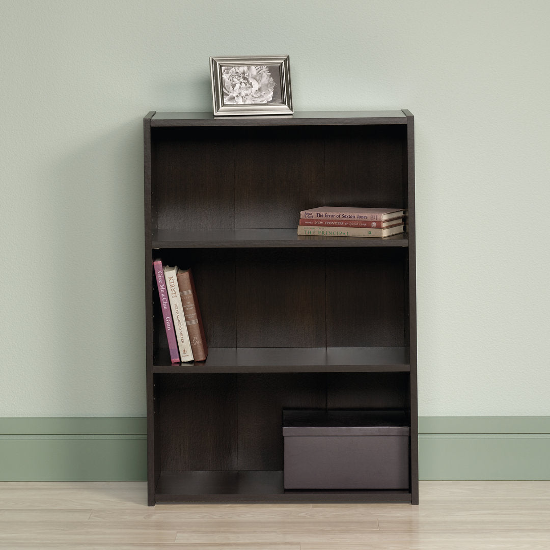 Arisztid 35.28" H x 24.57" W Standard Bookcase Lark Manor™ Color: Cinnamon Cherry