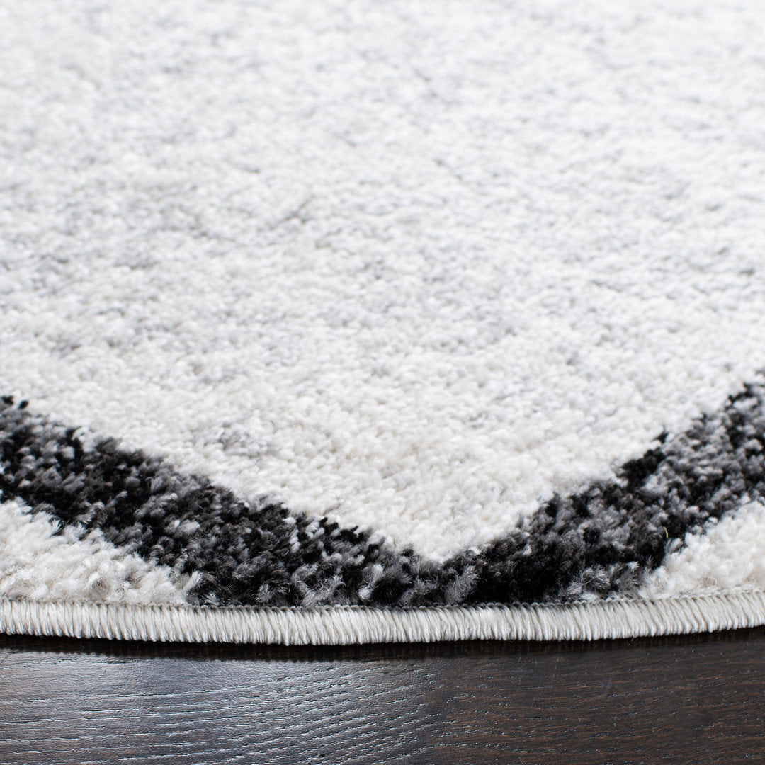 Wyckhoff Performance Geometric Rug Union Rustic Rug Size: Round 6'