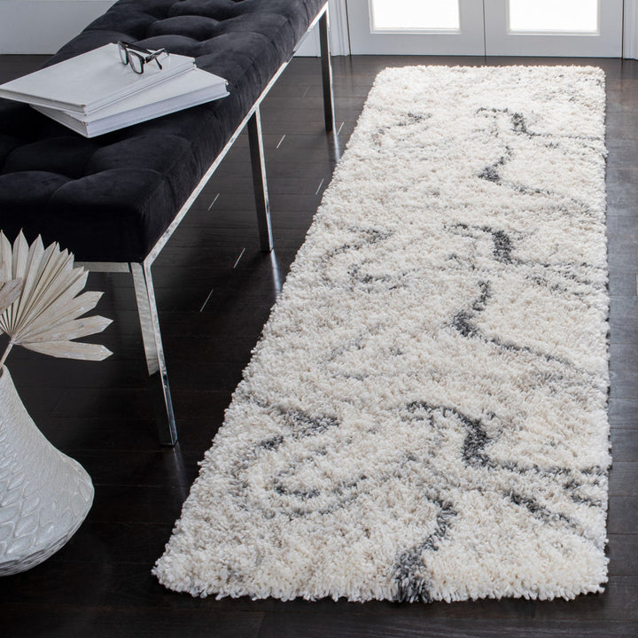 Speight Abstract Ivory/Gray Area Rug Willa Arlo™ Interiors Rug Size: Runner 2'3" x 18'