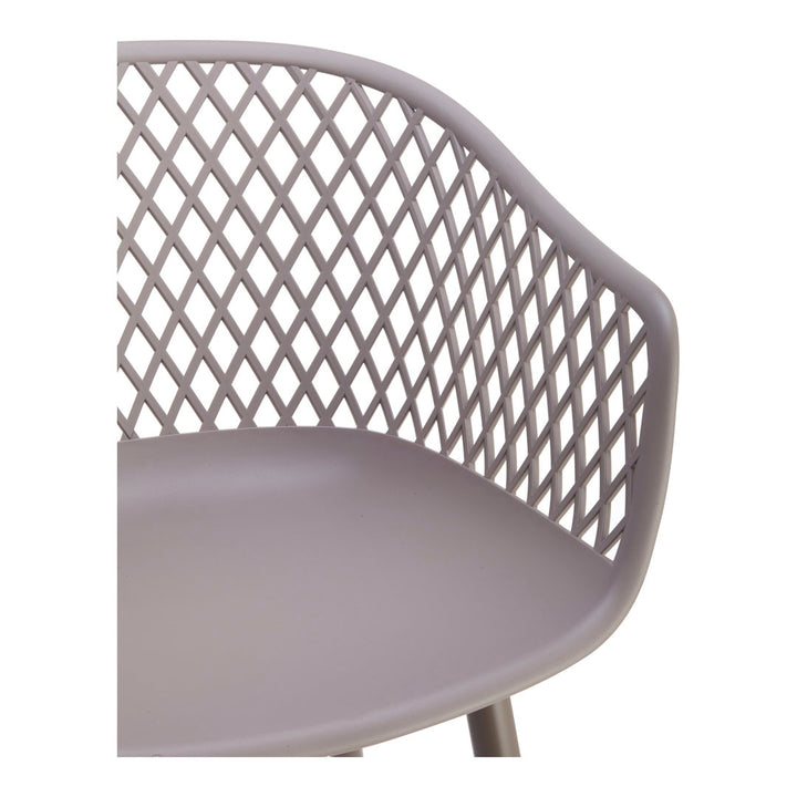 Newark Patio Dining Armchair (Set of 2) AllModern Color: Gray