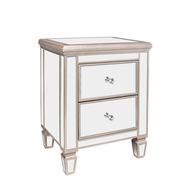 Laurine 2 Drawer Nightstand Everly Quinn