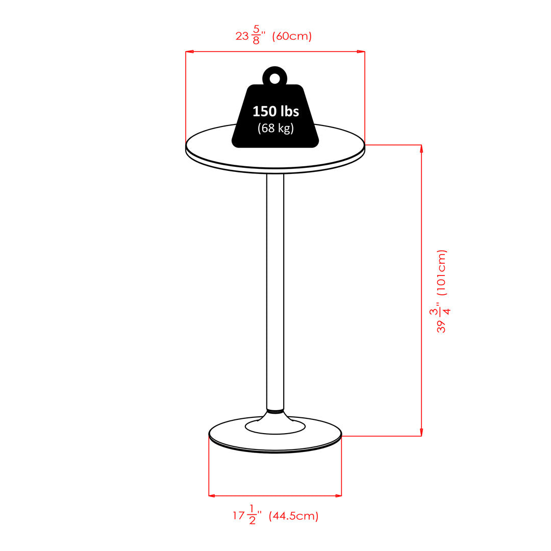 Milly Pub Table Ebern Designs
