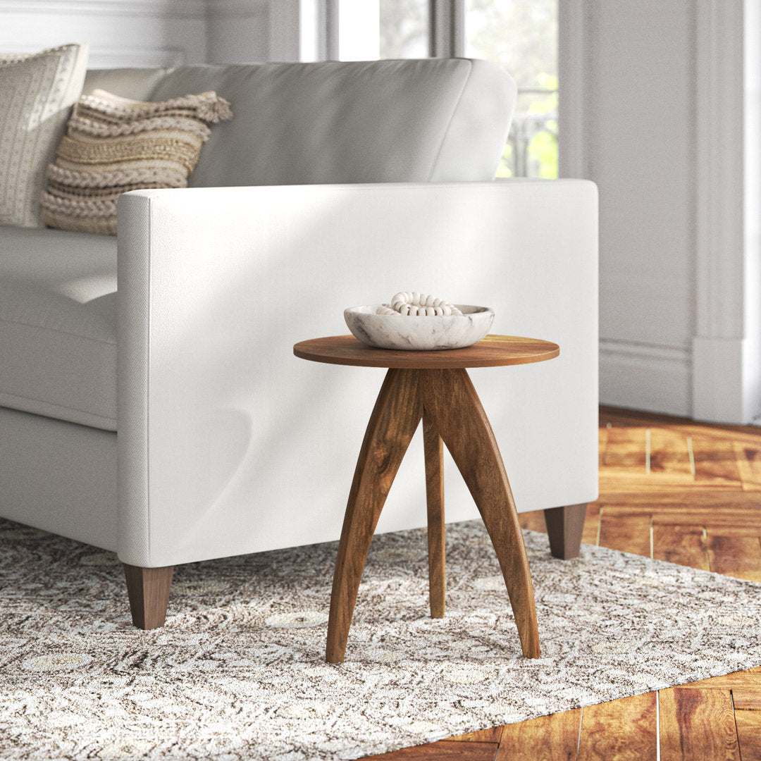 Laverne Solid Wood 3 Legs End Table Joss & Main