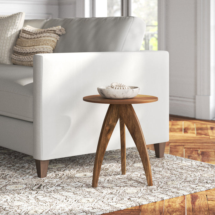 Laverne Solid Wood 3 Legs End Table Joss & Main