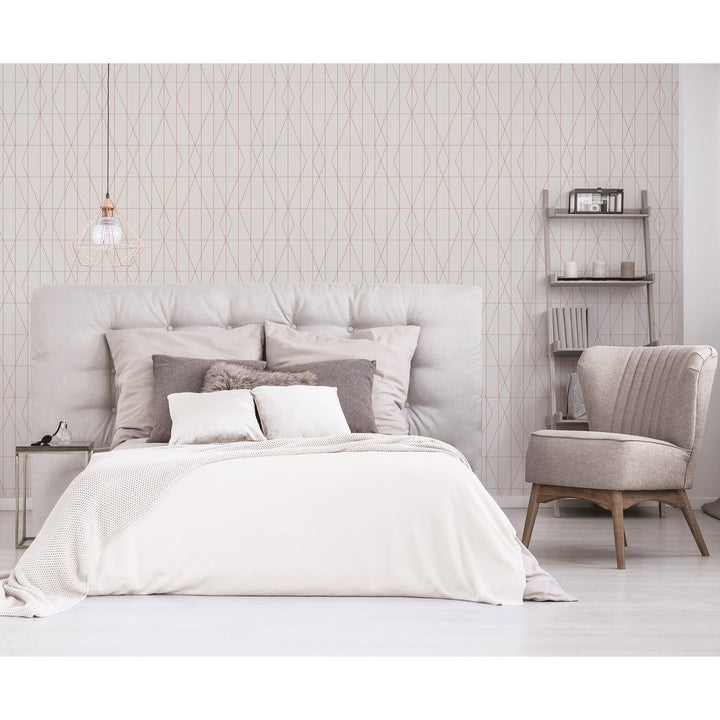 Bohan 33' L x 20.5' W Wallpaper Roll AllModern Color: Cream