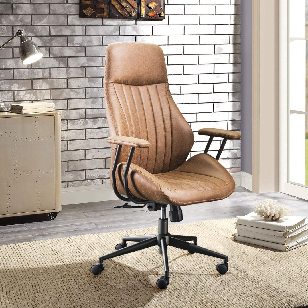 Executive Chair Inbox Zero Upholstery Color: Camel