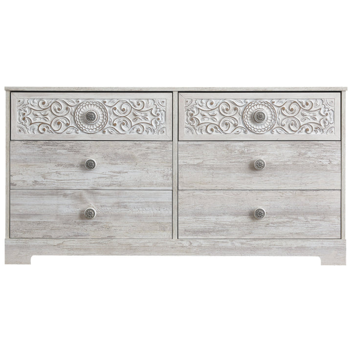 Hoang 6 Drawer Double Dresser Lark Manor™ Color: White