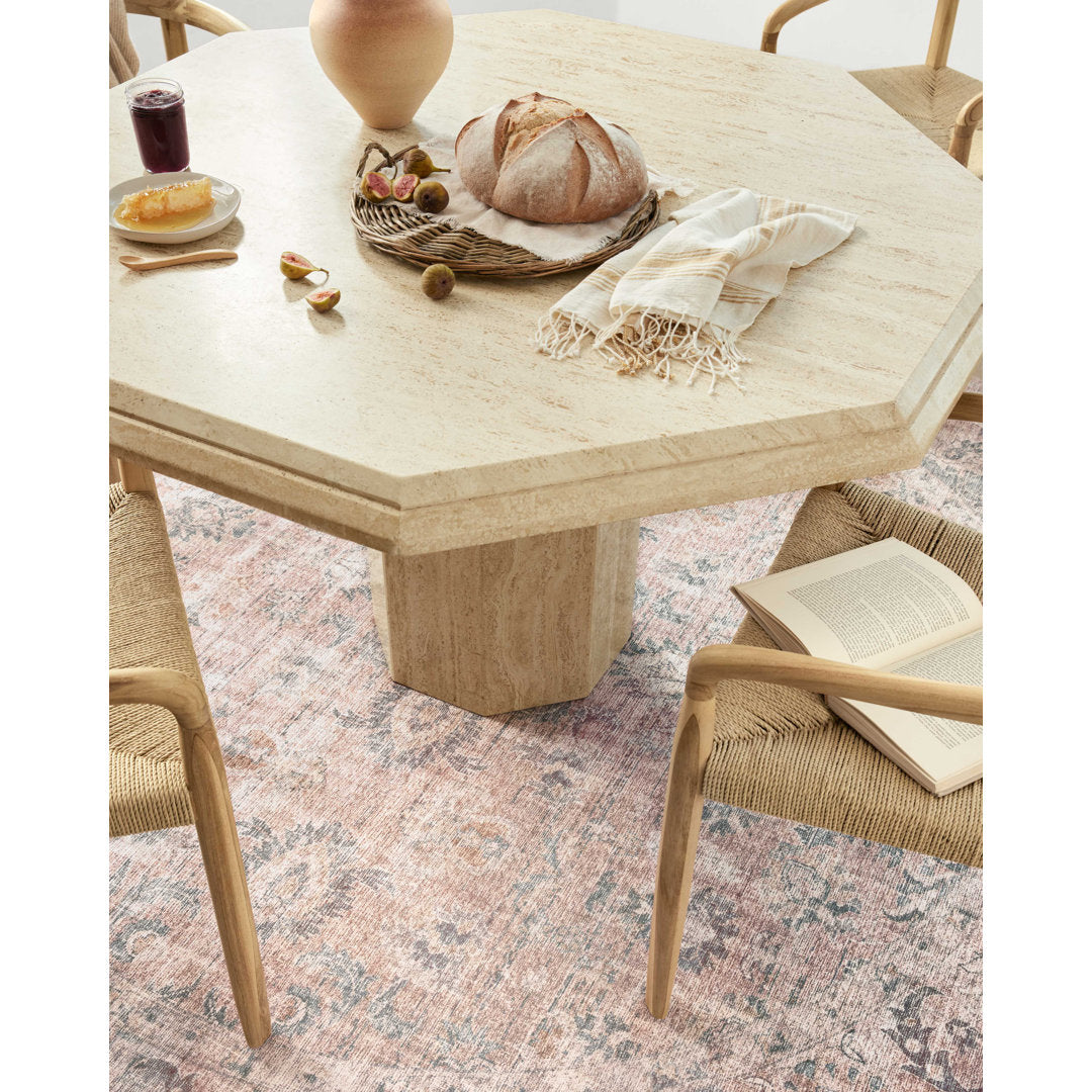 Gelo Oriental Blush/Gray Rug Bungalow Rose Rug Size: Runner 2'6" x 10'