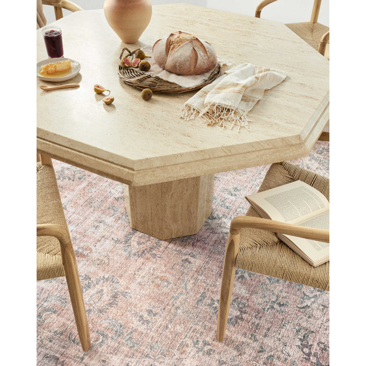Gelo Oriental Blush/Gray Rug Bungalow Rose Rug Size: Runner 2'6" x 10'