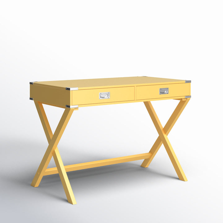 Whetzel Desk Mercury Row® Color: Yellow
