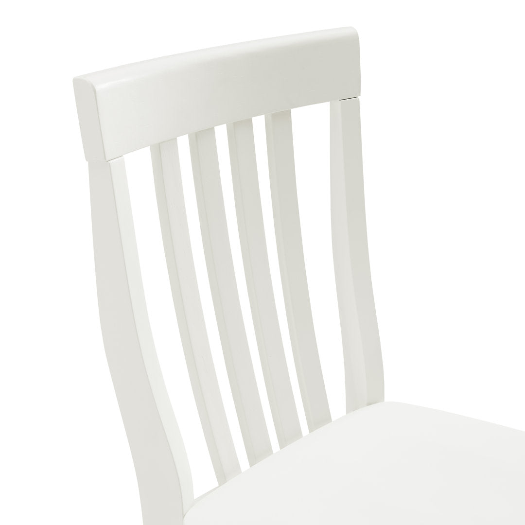 Diamondback Counter and Bar Stool (Set of 2) Three Posts™ Color: White Seat Height: Counter Stool (24" Seat Height)