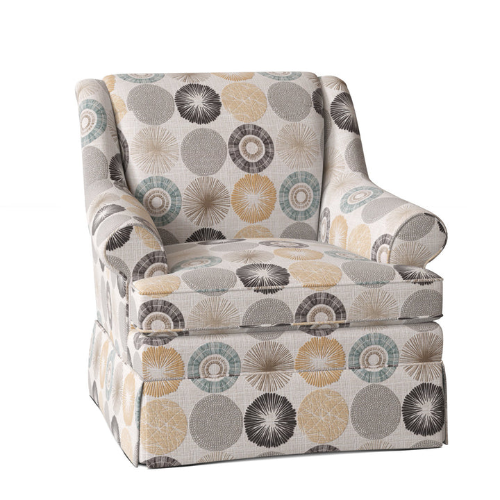 Amrin 35" Wide Armchair Lark Manor™ Arm Covers: No, Body Fabric: Nomad Beige Crypton®