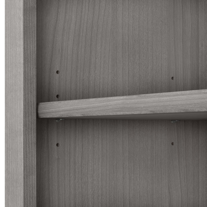 Magomed Bookcase Gracie Oaks Color: Platinum Gray