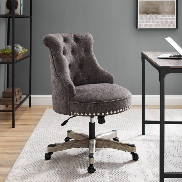 Soule Task Chair Andover Mills™ Upholstery Color: Charcoal Gray